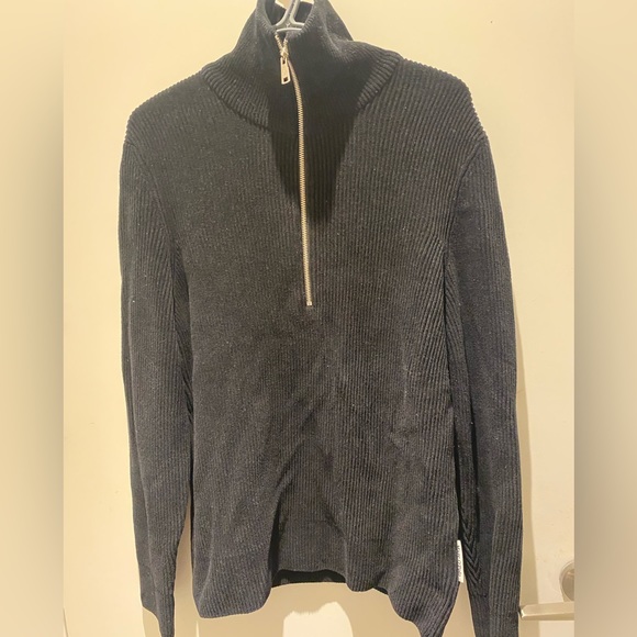 ⭐️Marc O’Polo Zipped Cotton Crewneck Sweater⭐️ - Picture 5 of 8